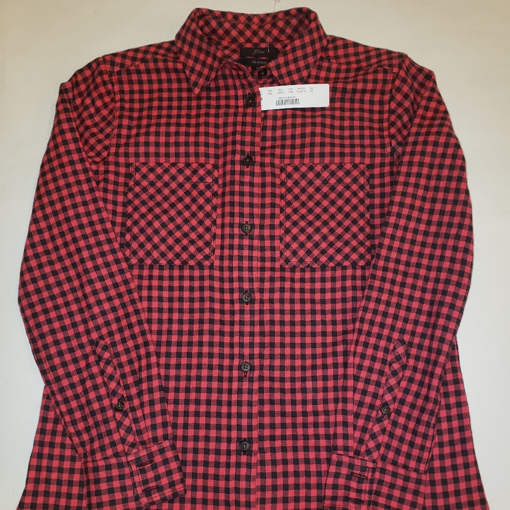 J Crew Classic Womens Shirt NWT